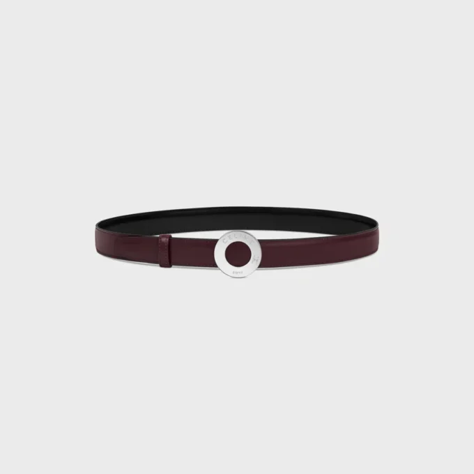 CELINE Disk Tokalı ve Çift Taraflı Kayış 25 mm CELINE Disk Tokalı ve Çift Taraflı Kayış 25 mm