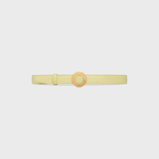 CELINE Disk Tokalı ve Çift Taraflı Kayış 25 mm CELINE Disk Tokalı ve Çift Taraflı Kayış 25 mm
