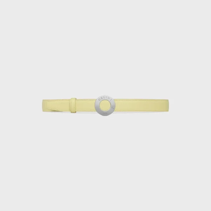 CELINE Disk Tokalı ve Çift Taraflı Kayış 25 mm CELINE Disk Tokalı ve Çift Taraflı Kayış 25 mm