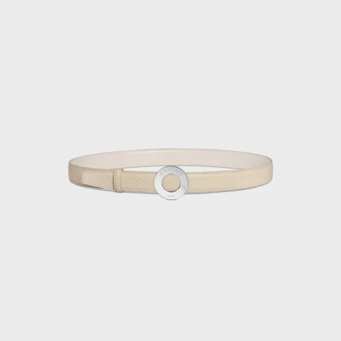 CELINE Disk Tokalı ve Çift Taraflı Kayış 25 mm CELINE Disk Tokalı ve Çift Taraflı Kayış 25 mm