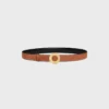 CELINE Disk Tokalı ve Çift Taraflı Kayış 25 mm CELINE Disk Tokalı ve Çift Taraflı Kayış 25 mm