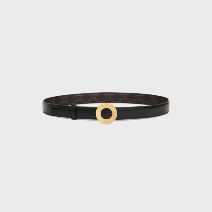 CELINE Disk Tokalı ve Çift Taraflı Kayış 25 mm CELINE Disk Tokalı ve Çift Taraflı Kayış 25 mm