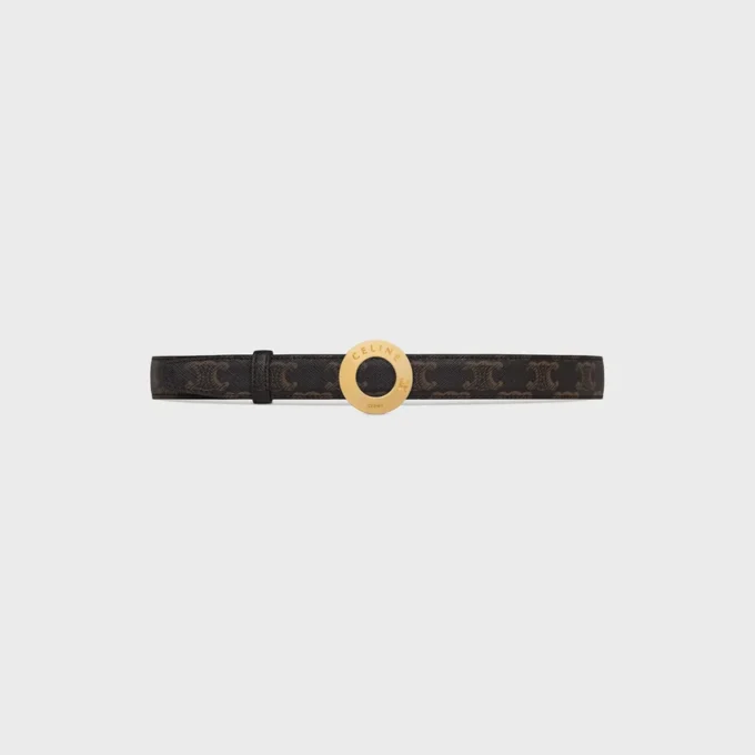 CELINE Disk Tokalı ve Çift Taraflı Kayış 25 mm CELINE Disk Tokalı ve Çift Taraflı Kayış 25 mm