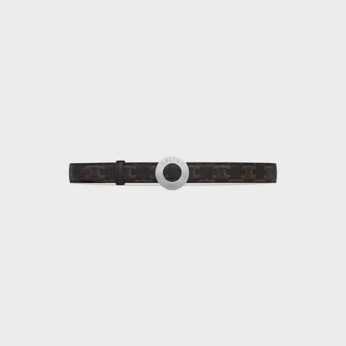 CELINE Disk Tokalı ve Çift Taraflı Kayış 25 mm CELINE Disk Tokalı ve Çift Taraflı Kayış 25 mm