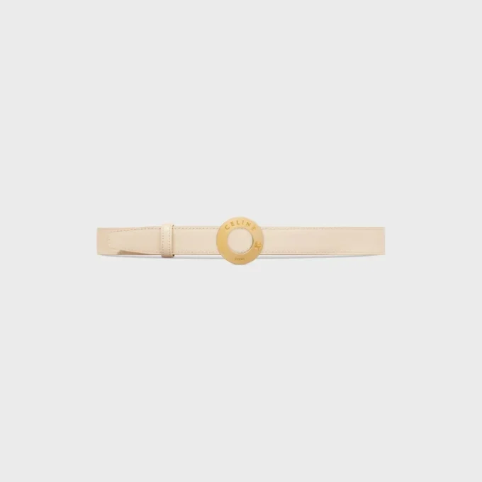 CELINE Disk Tokalı ve Çift Taraflı Kayış 25 mm CELINE Disk Tokalı ve Çift Taraflı Kayış 25 mm