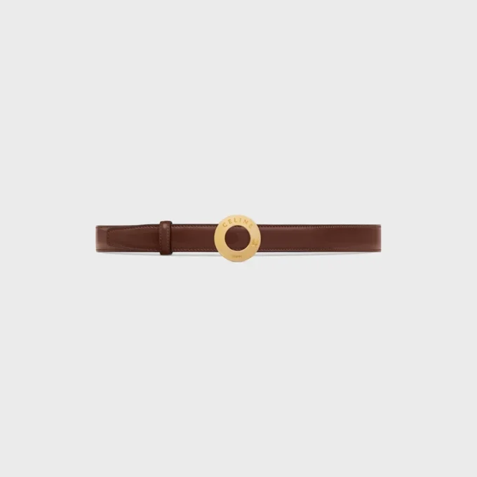 CELINE Disk Tokalı ve Çift Taraflı Kayış 25 mm CELINE Disk Tokalı ve Çift Taraflı Kayış 25 mm