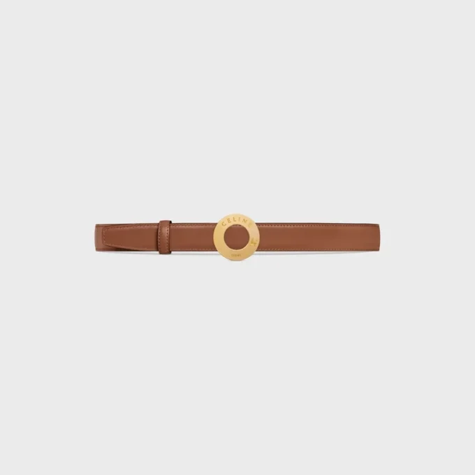 CELINE Disk Tokalı ve Çift Taraflı Kayış 25 mm CELINE Disk Tokalı ve Çift Taraflı Kayış 25 mm