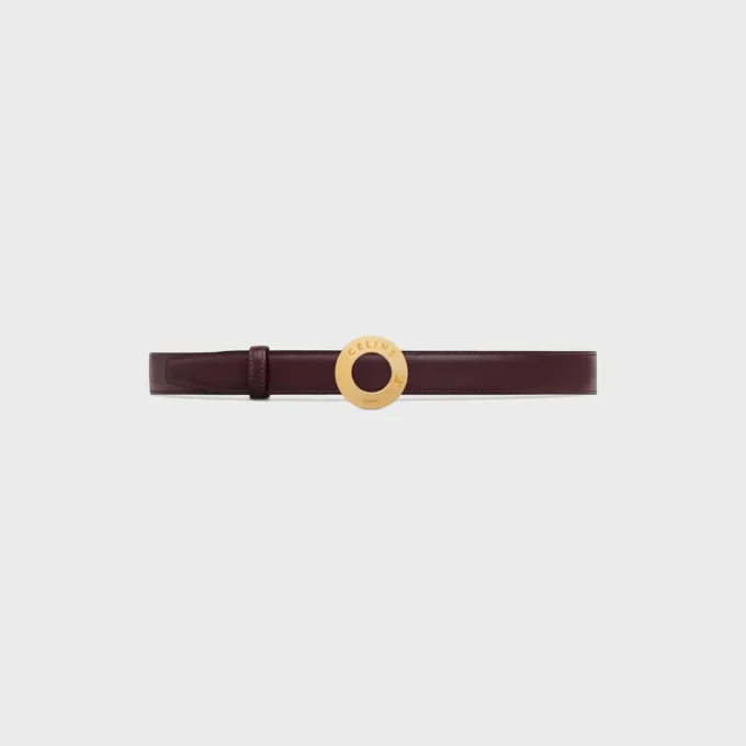 CELINE Disk Tokalı ve Çift Taraflı Kayış 25 mm CELINE Disk Tokalı ve Çift Taraflı Kayış 25 mm