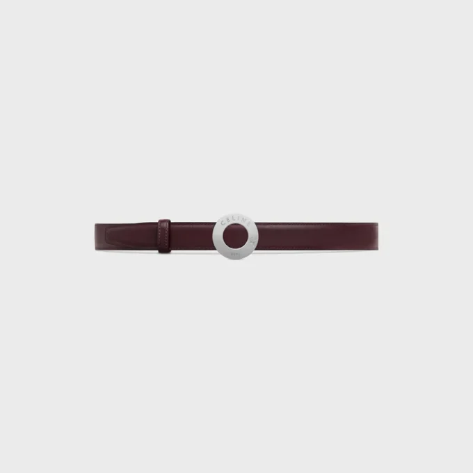 CELINE Disk Tokalı ve Çift Taraflı Kayış 25 mm CELINE Disk Tokalı ve Çift Taraflı Kayış 25 mm