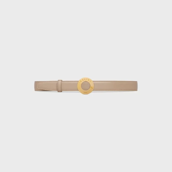CELINE Disk Tokalı ve Çift Taraflı Kayış 25 mm CELINE Disk Tokalı ve Çift Taraflı Kayış 25 mm
