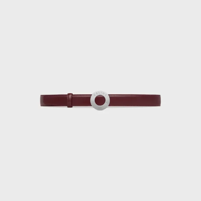 CELINE Disk Tokalı ve Çift Taraflı Kayış 25 mm CELINE Disk Tokalı ve Çift Taraflı Kayış 25 mm