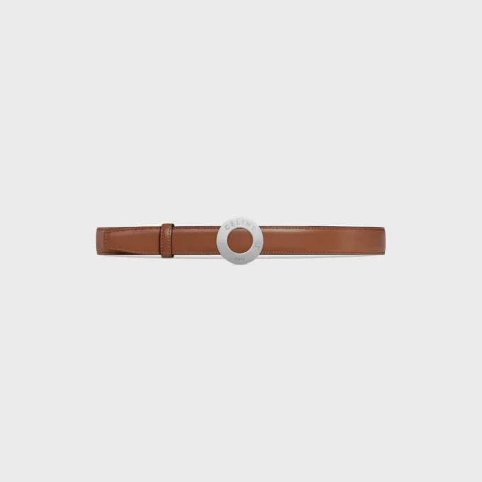 CELINE Disk Tokalı ve Çift Taraflı Kayış 25 mm CELINE Disk Tokalı ve Çift Taraflı Kayış 25 mm