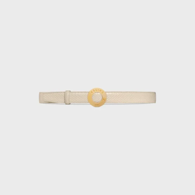 CELINE Disk Tokalı ve Çift Taraflı Kayış 25 mm CELINE Disk Tokalı ve Çift Taraflı Kayış 25 mm