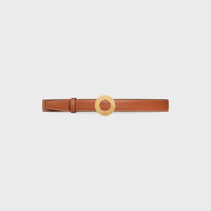 CELINE Disk Tokalı ve Çift Taraflı Kayış 25 mm CELINE Disk Tokalı ve Çift Taraflı Kayış 25 mm