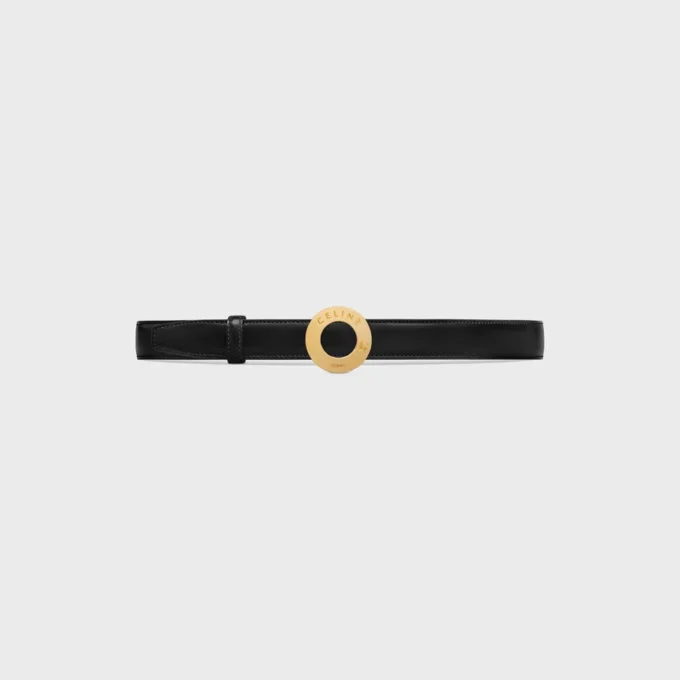 CELINE Disk Tokalı ve Çift Taraflı Kayış 25 mm CELINE Disk Tokalı ve Çift Taraflı Kayış 25 mm