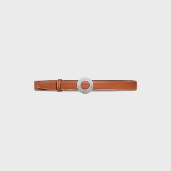 CELINE Disk Tokalı ve Çift Taraflı Kayış 25 mm CELINE Disk Tokalı ve Çift Taraflı Kayış 25 mm