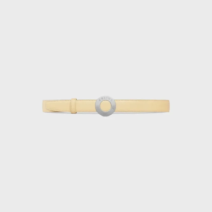 CELINE Disk Tokalı ve Çift Taraflı Kayış 25 mm CELINE Disk Tokalı ve Çift Taraflı Kayış 25 mm