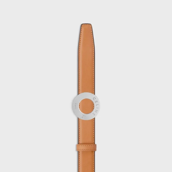CELINE Disk Tokalı ve Çift Taraflı Kayış 25 mm CELINE Disk Tokalı ve Çift Taraflı Kayış 25 mm