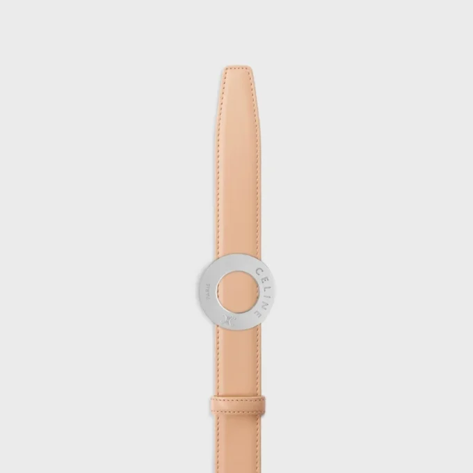 CELINE Disk Tokalı ve Çift Taraflı Kayış 25 mm CELINE Disk Tokalı ve Çift Taraflı Kayış 25 mm