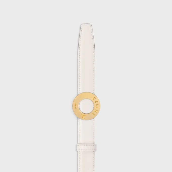 CELINE Disk Tokalı ve Çift Taraflı Kayış 25 mm CELINE Disk Tokalı ve Çift Taraflı Kayış 25 mm