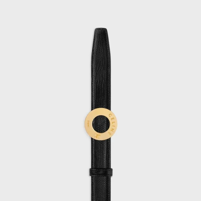 CELINE Disk Tokalı ve Çift Taraflı Kayış 25 mm CELINE Disk Tokalı ve Çift Taraflı Kayış 25 mm