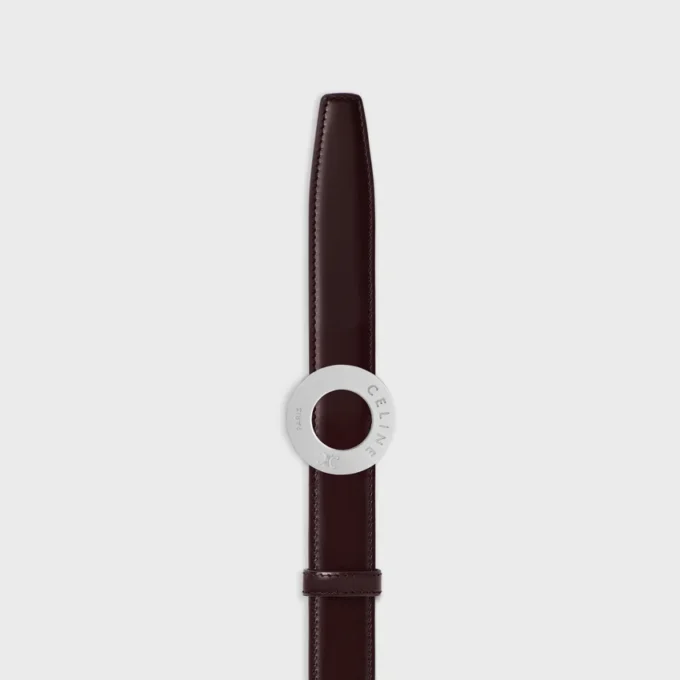 CELINE Disk Tokalı ve Çift Taraflı Kayış 25 mm CELINE Disk Tokalı ve Çift Taraflı Kayış 25 mm