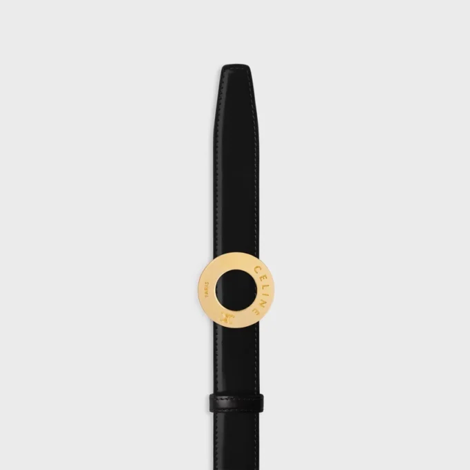 CELINE Disk Tokalı ve Çift Taraflı Kayış 25 mm CELINE Disk Tokalı ve Çift Taraflı Kayış 25 mm