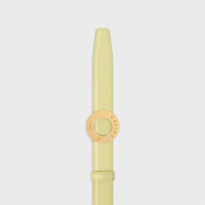 CELINE Disk Tokalı ve Çift Taraflı Kayış 25 mm CELINE Disk Tokalı ve Çift Taraflı Kayış 25 mm