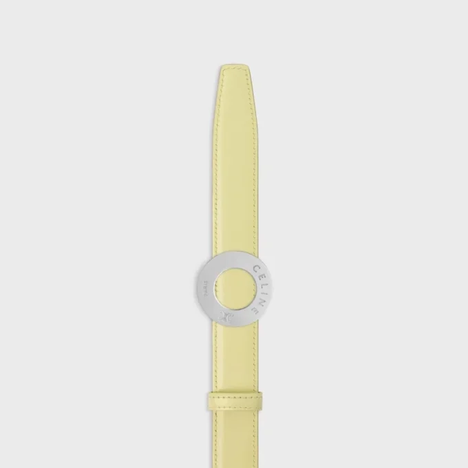 CELINE Disk Tokalı ve Çift Taraflı Kayış 25 mm CELINE Disk Tokalı ve Çift Taraflı Kayış 25 mm