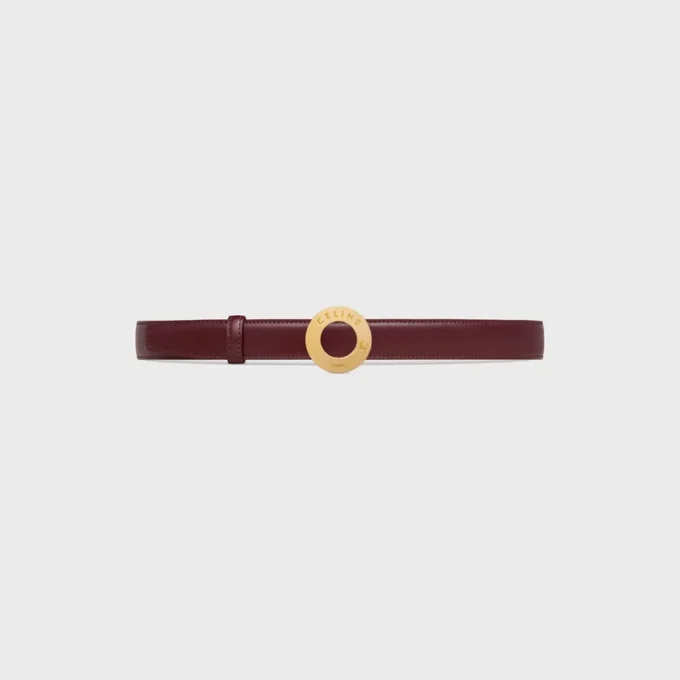 CELINE Disk Tokalı ve Çift Taraflı Kayış 25 mm CELINE Disk Tokalı ve Çift Taraflı Kayış 25 mm