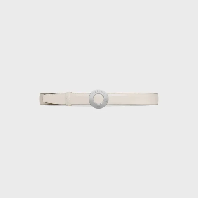 CELINE Disk Tokalı ve Çift Taraflı Kayış 25 mm CELINE Disk Tokalı ve Çift Taraflı Kayış 25 mm