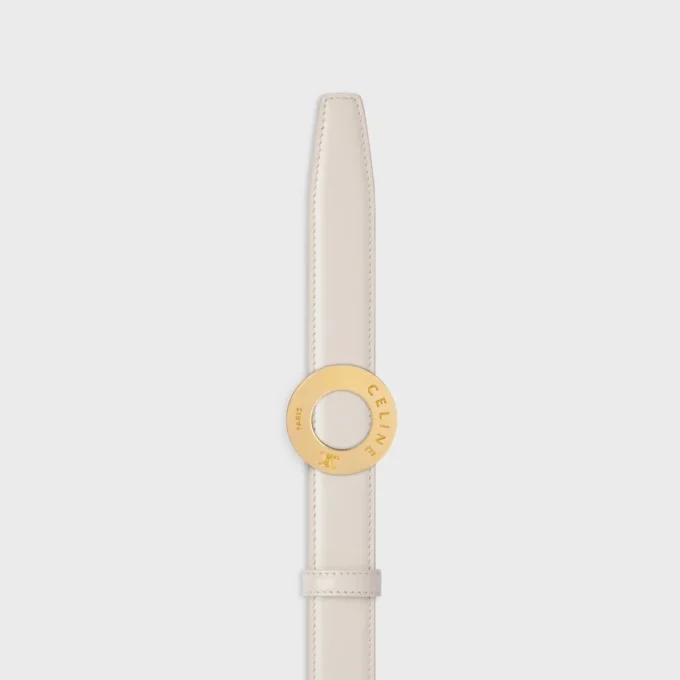 CELINE Disk Tokalı ve Çift Taraflı Kayış 25 mm CELINE Disk Tokalı ve Çift Taraflı Kayış 25 mm
