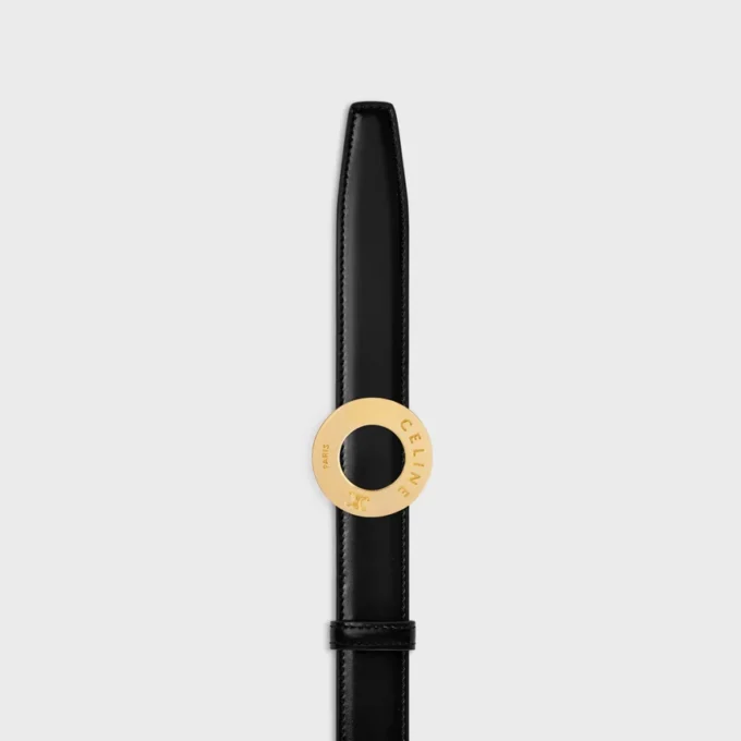 CELINE Disk Tokalı ve Çift Taraflı Kayış 25 mm CELINE Disk Tokalı ve Çift Taraflı Kayış 25 mm