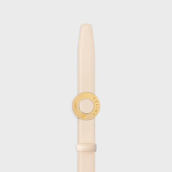 CELINE Disk Tokalı ve Çift Taraflı Kayış 25 mm CELINE Disk Tokalı ve Çift Taraflı Kayış 25 mm