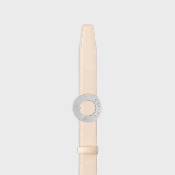 CELINE Disk Tokalı ve Çift Taraflı Kayış 25 mm CELINE Disk Tokalı ve Çift Taraflı Kayış 25 mm
