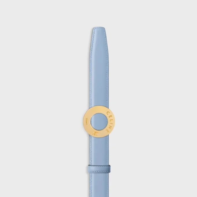 CELINE Disk Tokalı ve Çift Taraflı Kayış 25 mm CELINE Disk Tokalı ve Çift Taraflı Kayış 25 mm