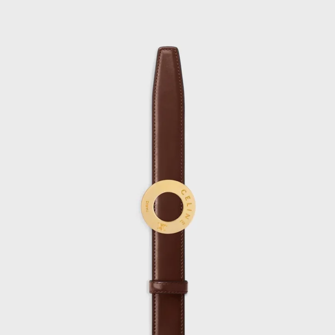 CELINE Disk Tokalı ve Çift Taraflı Kayış 25 mm CELINE Disk Tokalı ve Çift Taraflı Kayış 25 mm