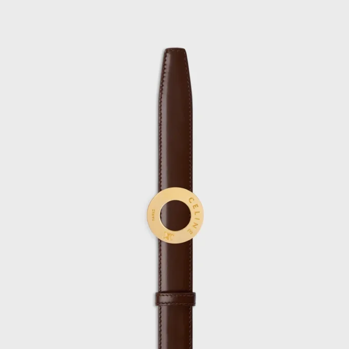 CELINE Disk Tokalı ve Çift Taraflı Kayış 25 mm CELINE Disk Tokalı ve Çift Taraflı Kayış 25 mm
