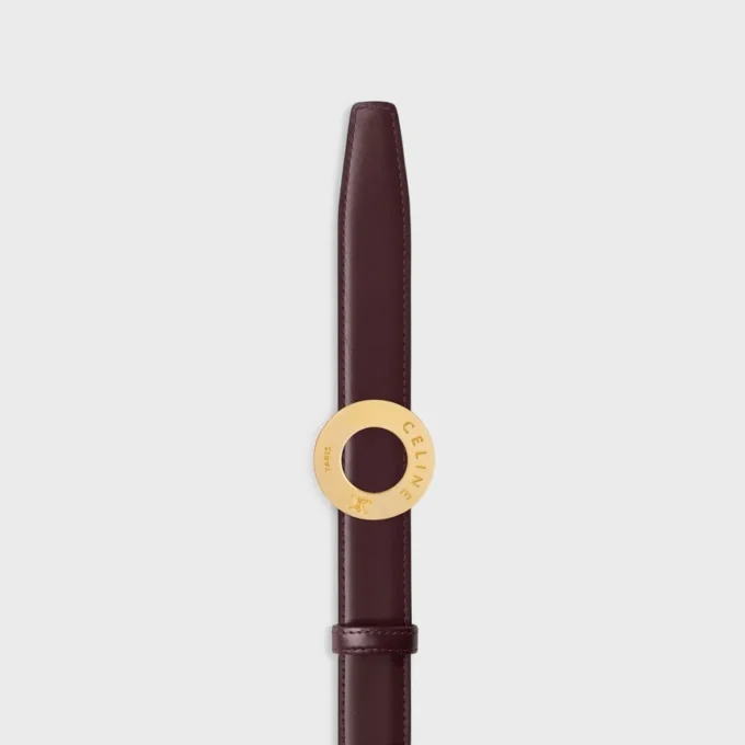 CELINE Disk Tokalı ve Çift Taraflı Kayış 25 mm CELINE Disk Tokalı ve Çift Taraflı Kayış 25 mm