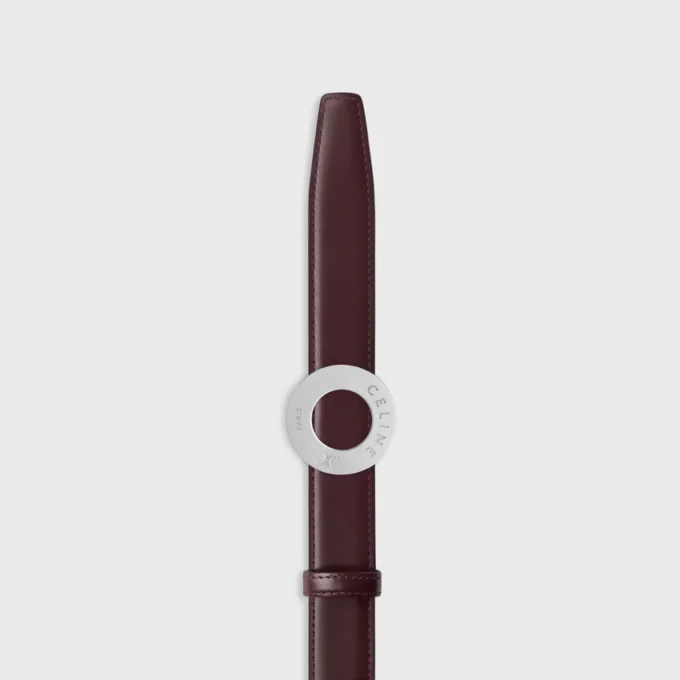 CELINE Disk Tokalı ve Çift Taraflı Kayış 25 mm CELINE Disk Tokalı ve Çift Taraflı Kayış 25 mm