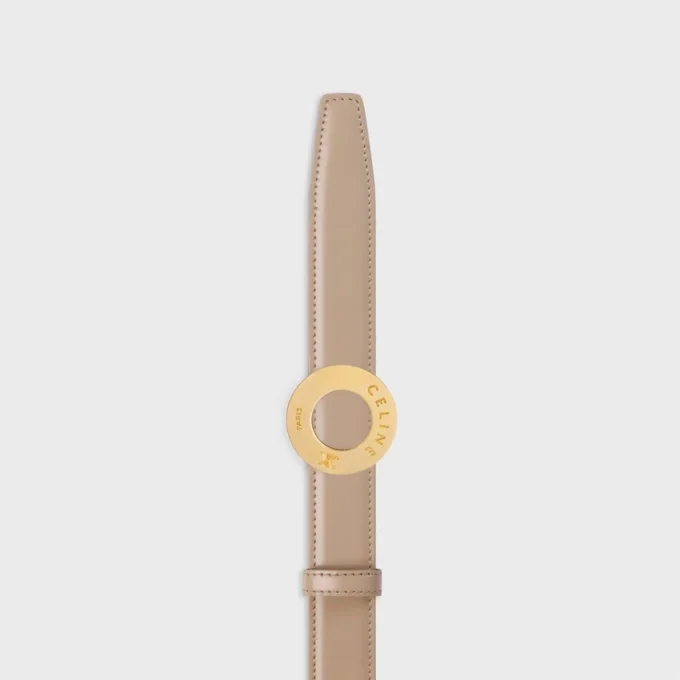 CELINE Disk Tokalı ve Çift Taraflı Kayış 25 mm CELINE Disk Tokalı ve Çift Taraflı Kayış 25 mm