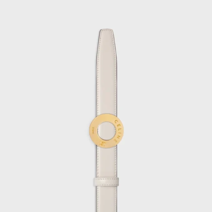 CELINE Disk Tokalı ve Çift Taraflı Kayış 25 mm CELINE Disk Tokalı ve Çift Taraflı Kayış 25 mm