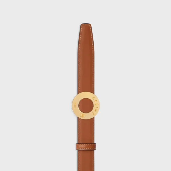 CELINE Disk Tokalı ve Çift Taraflı Kayış 25 mm CELINE Disk Tokalı ve Çift Taraflı Kayış 25 mm