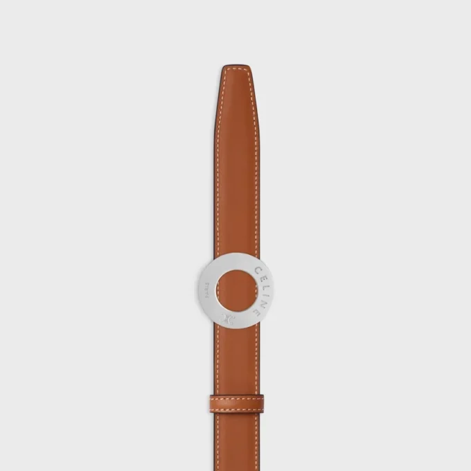 CELINE Disk Tokalı ve Çift Taraflı Kayış 25 mm CELINE Disk Tokalı ve Çift Taraflı Kayış 25 mm
