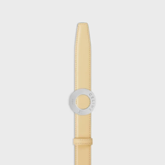 CELINE Disk Tokalı ve Çift Taraflı Kayış 25 mm CELINE Disk Tokalı ve Çift Taraflı Kayış 25 mm