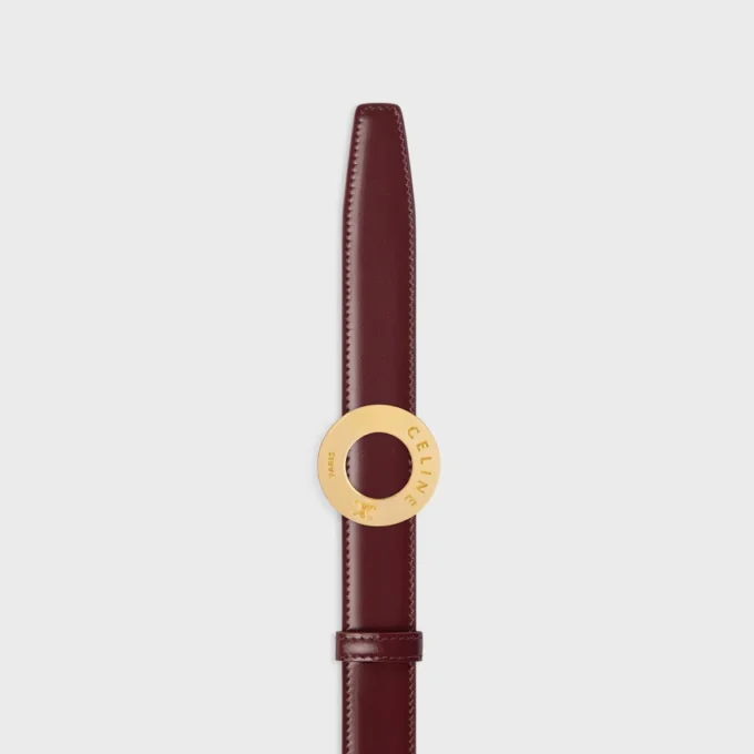 CELINE Disk Tokalı ve Çift Taraflı Kayış 25 mm CELINE Disk Tokalı ve Çift Taraflı Kayış 25 mm