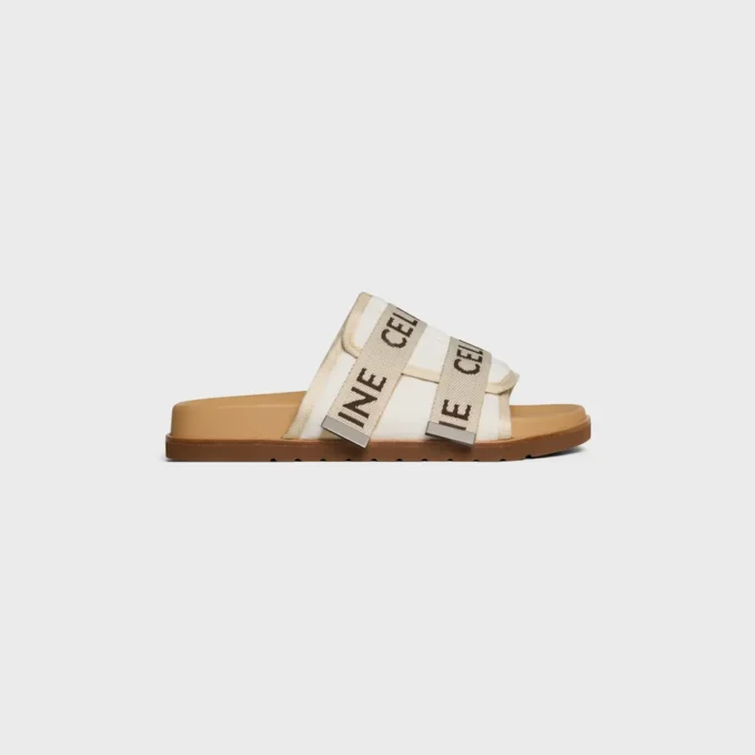 « CELINE » Jakarlı Kanvas Pitea Sandalet « CELINE » Jakarlı Kanvas Pitea Sandalet