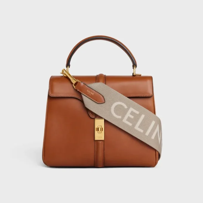 CELINE Jakarlı Yün Uzun Askılı