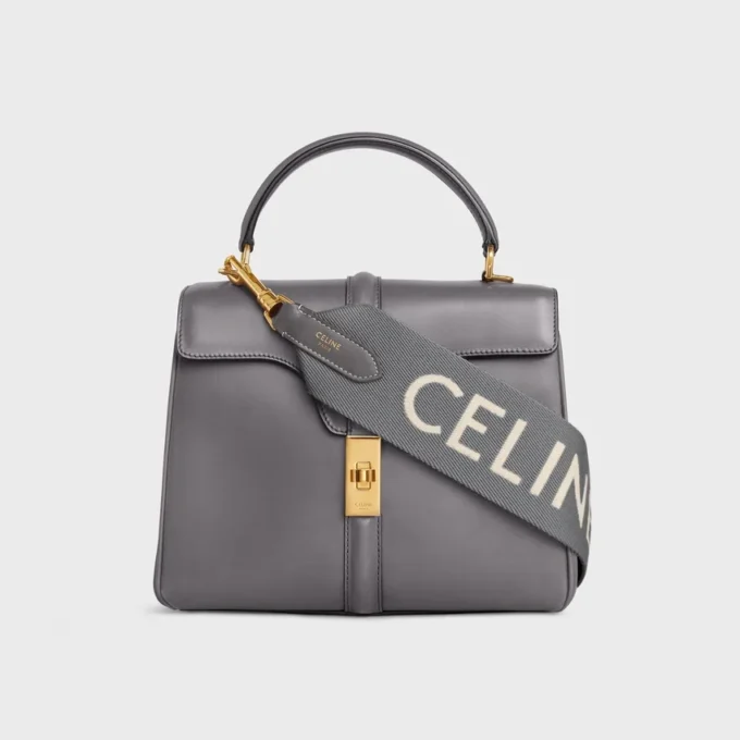 CELINE Jakarlı Yün Uzun Askılı