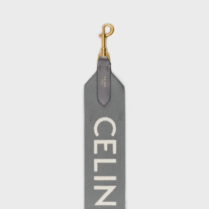 CELINE Jakarlı Yün Uzun Askılı
